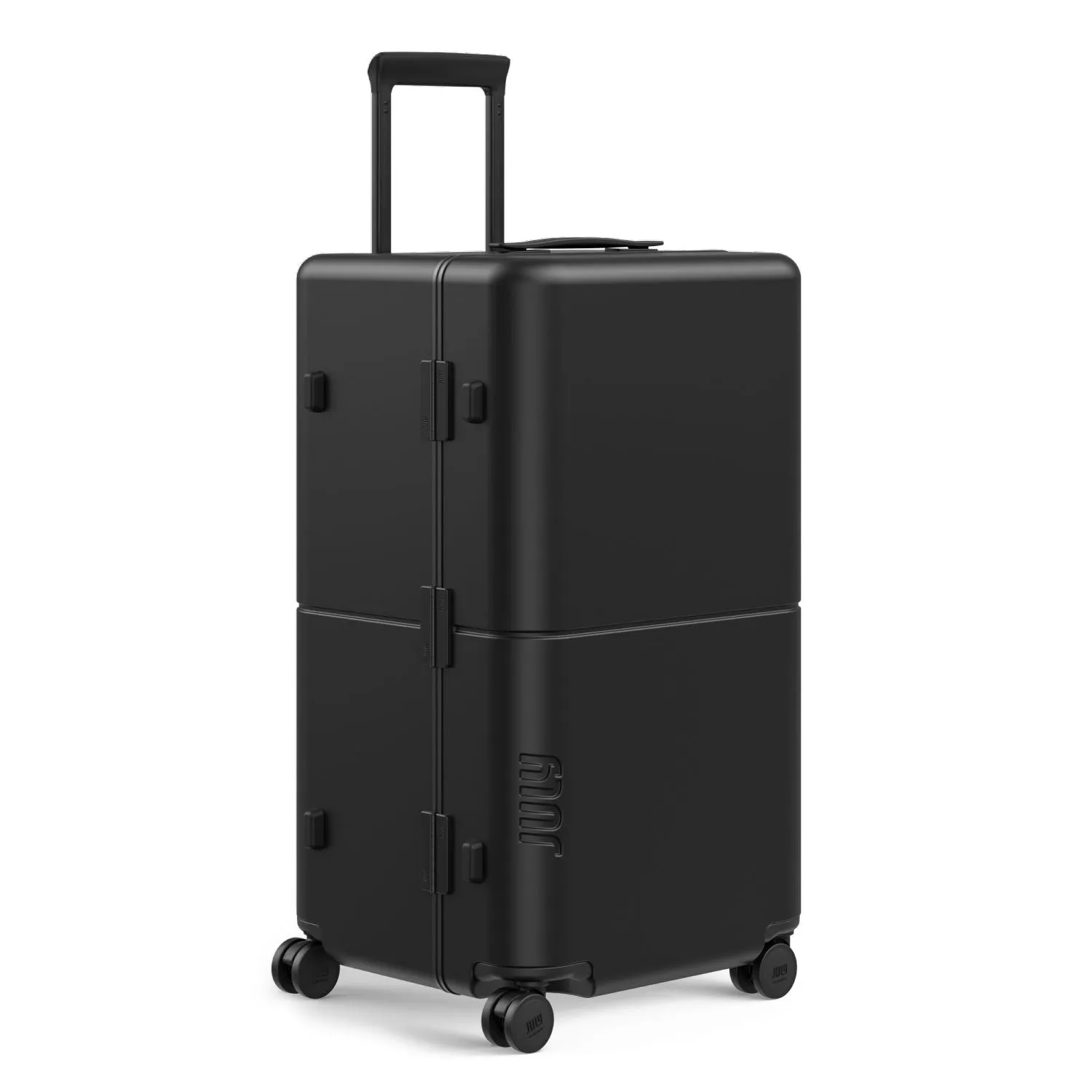 July Checked Trunk Polycarbonate Frame 28" Luggage