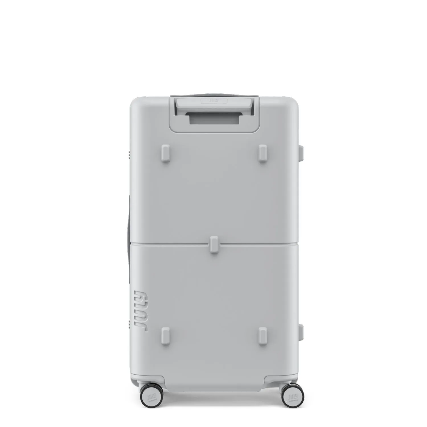 July Checked Trunk Polycarbonate Frame 28" Luggage