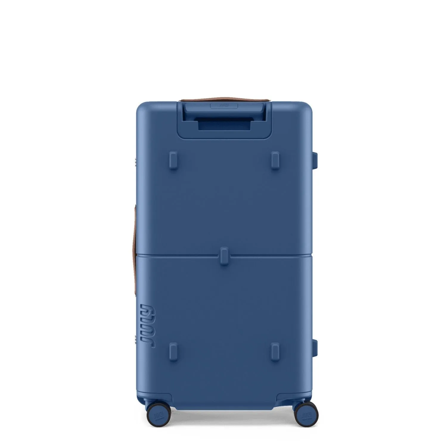 July Checked Trunk Polycarbonate Frame 28" Luggage