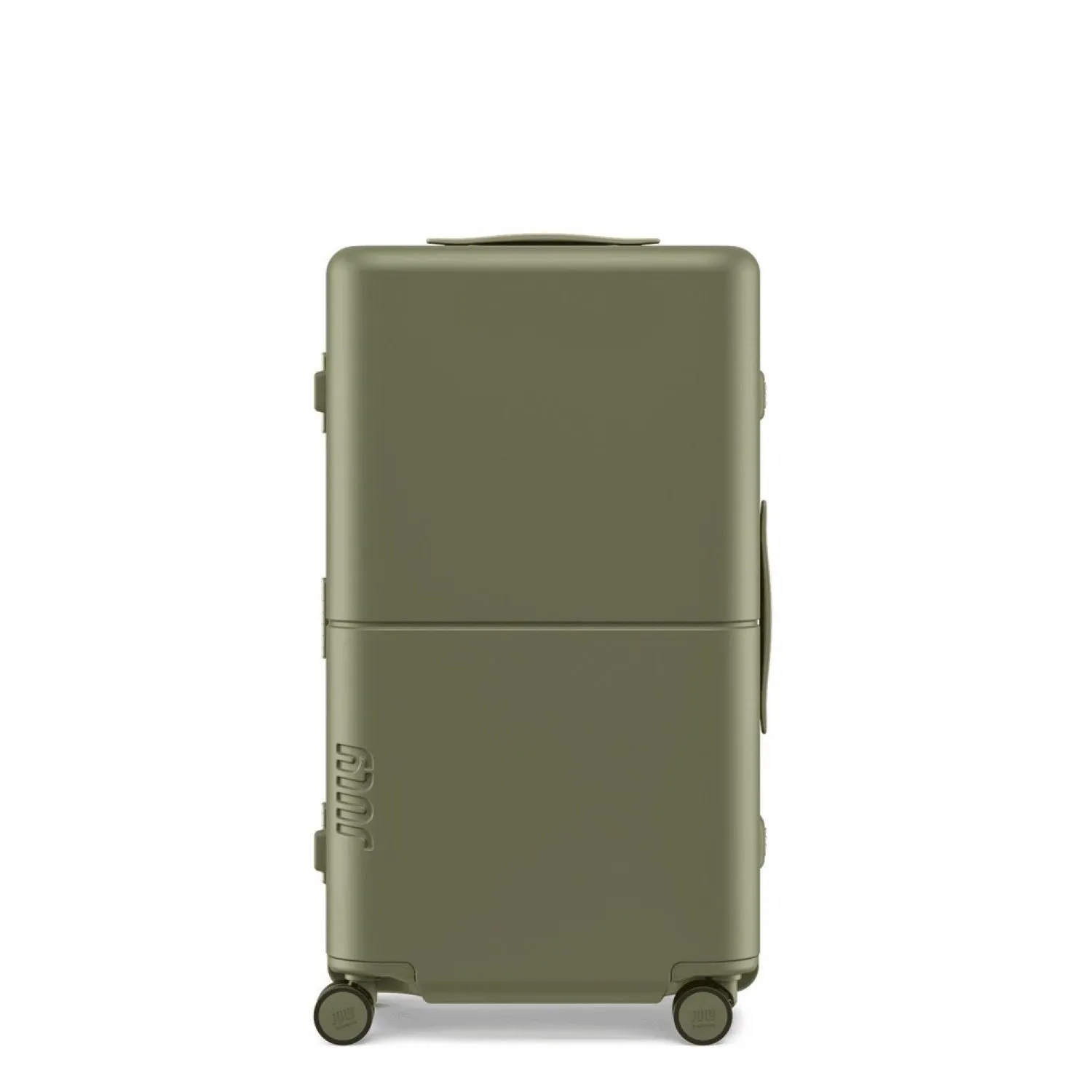 July Checked Trunk Polycarbonate Frame 28" Luggage