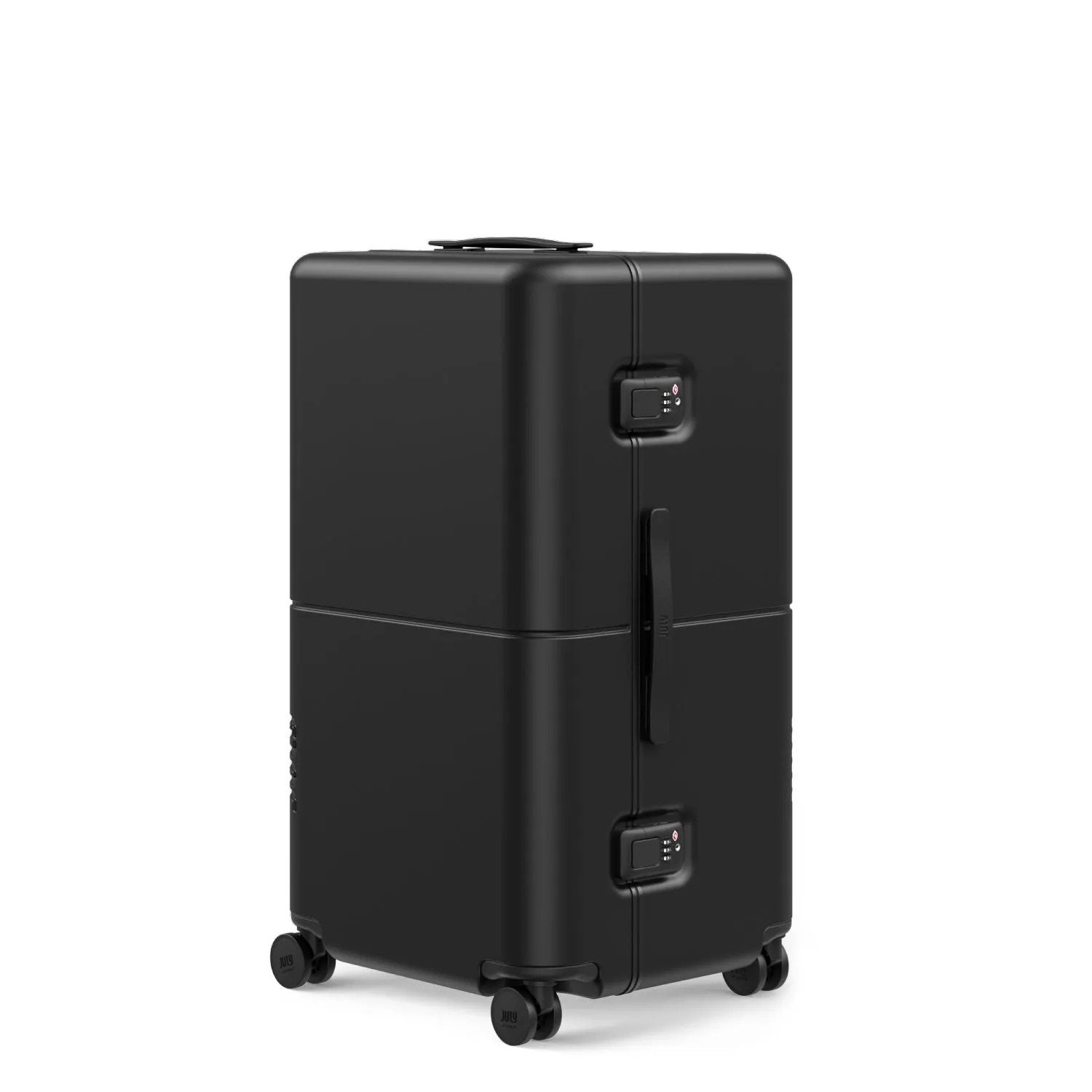 July Checked Trunk Polycarbonate Frame 28" Luggage