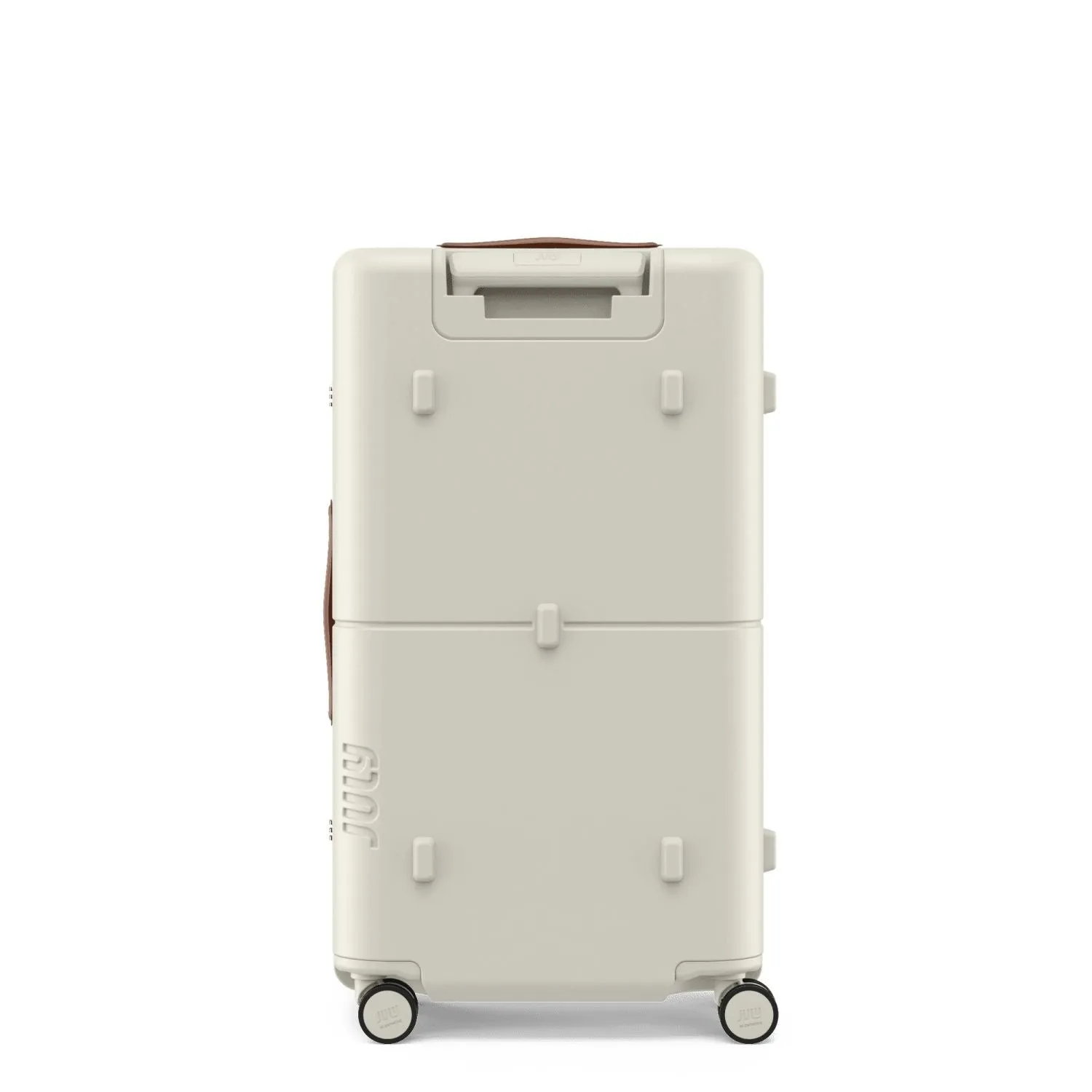 July Checked Trunk Polycarbonate Frame 28" Luggage