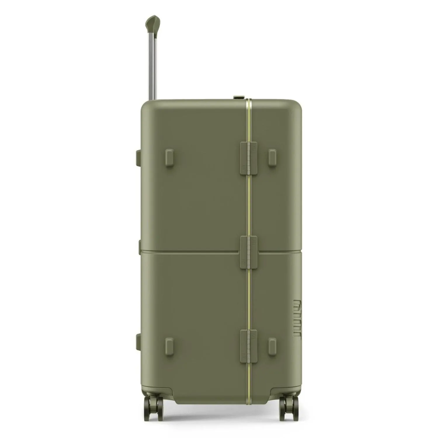 July Checked Trunk Polycarbonate Frame 28" Luggage