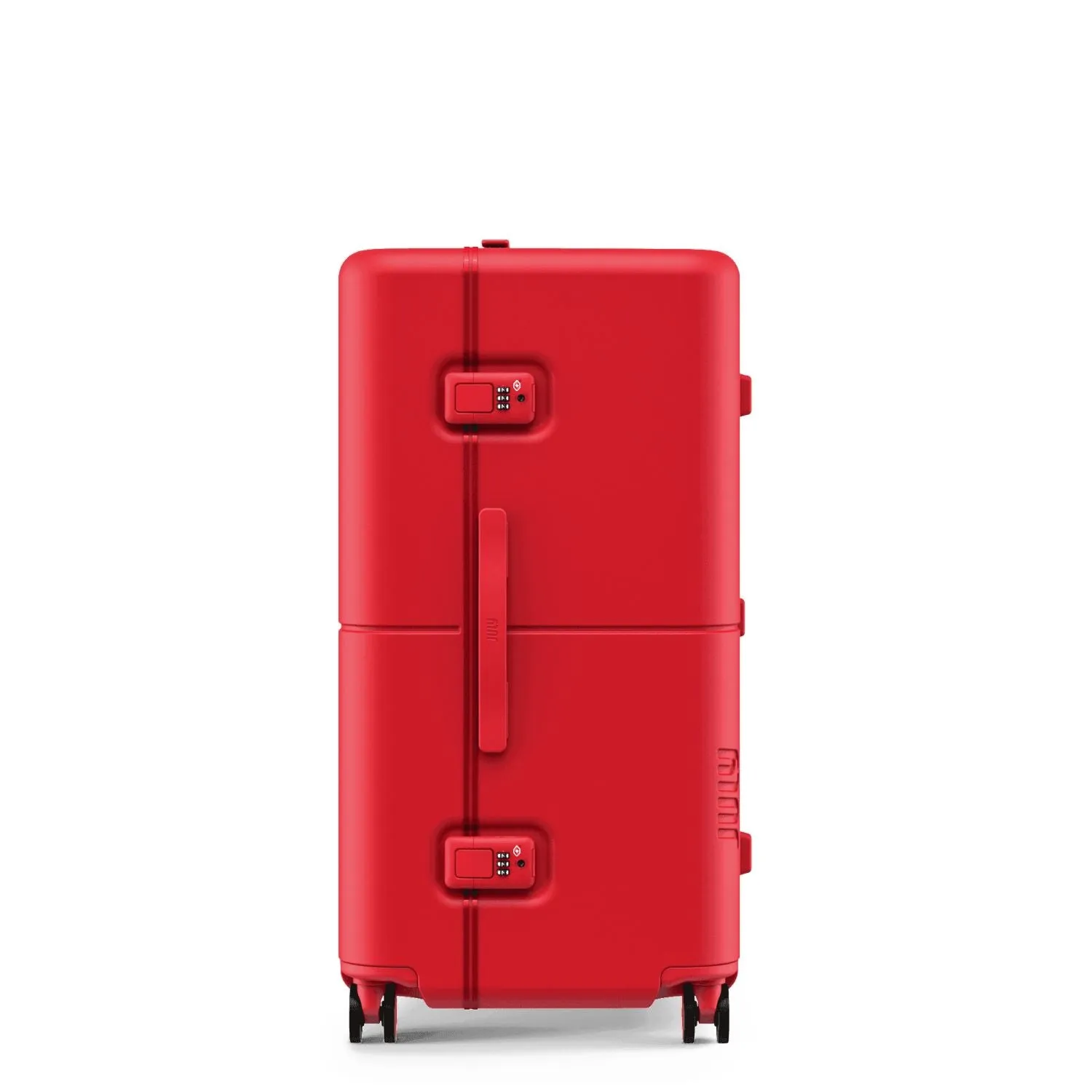 July Checked Trunk Polycarbonate Frame 28" Luggage