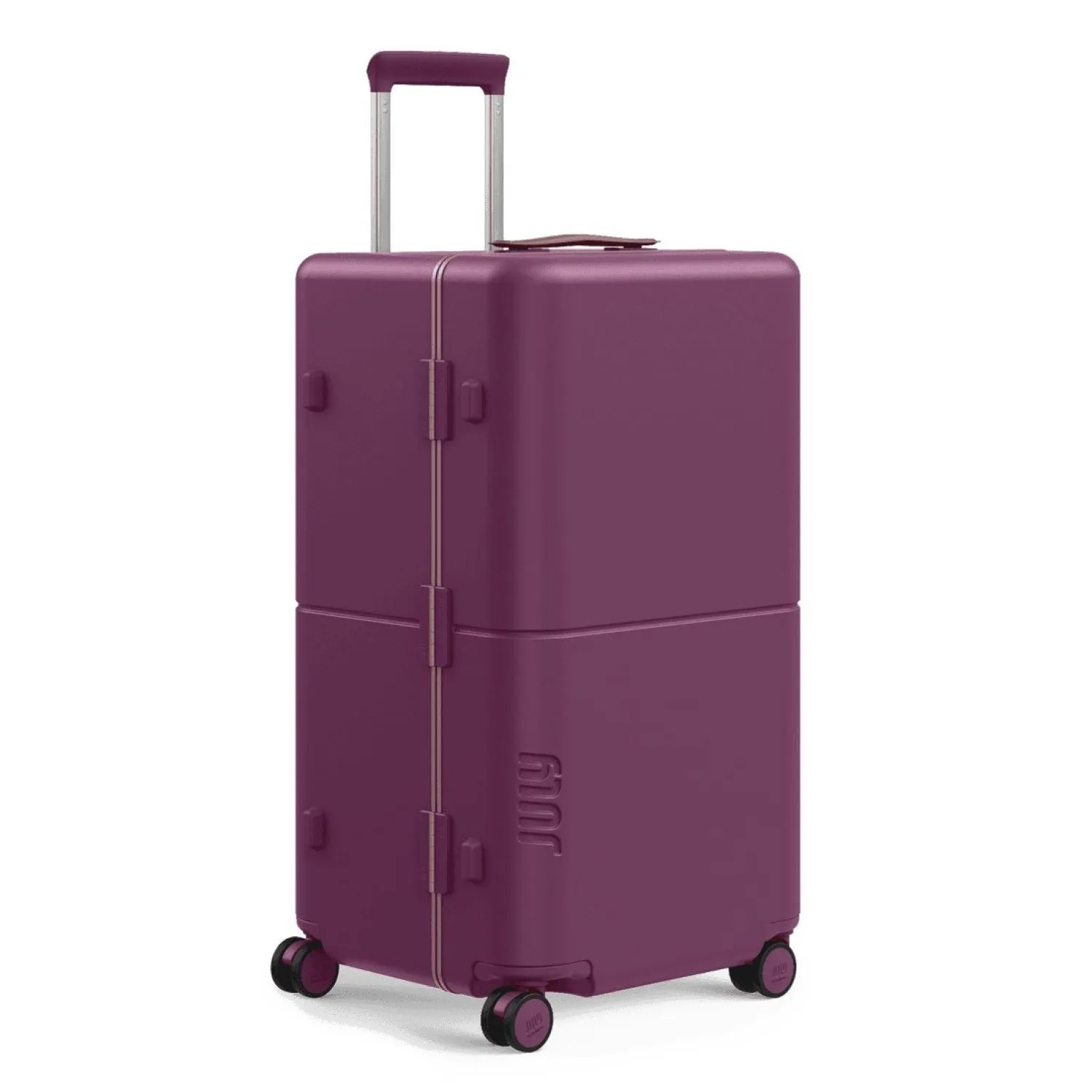 July Checked Trunk Polycarbonate Frame 28" Luggage