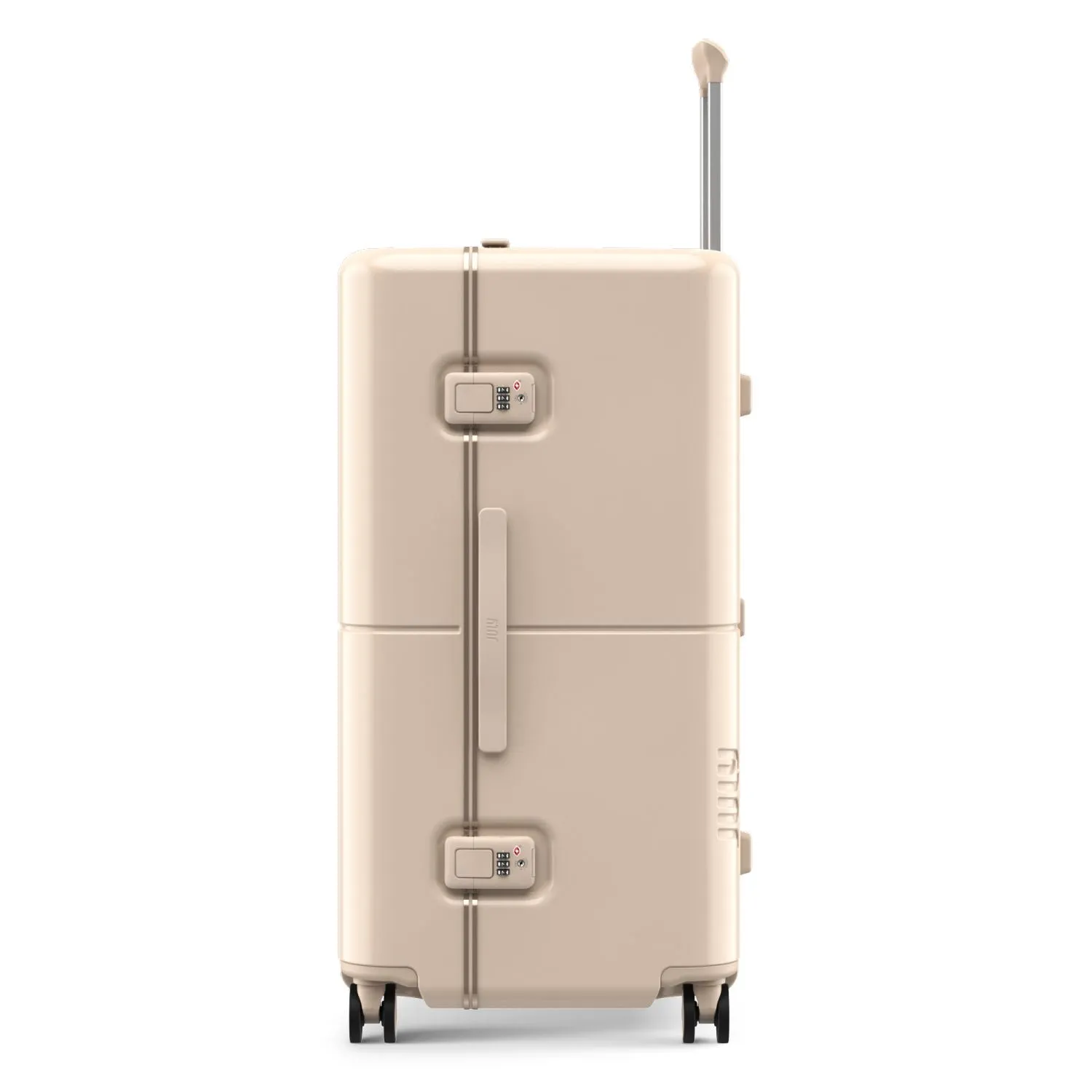 July Checked Trunk Polycarbonate Frame 28" Luggage