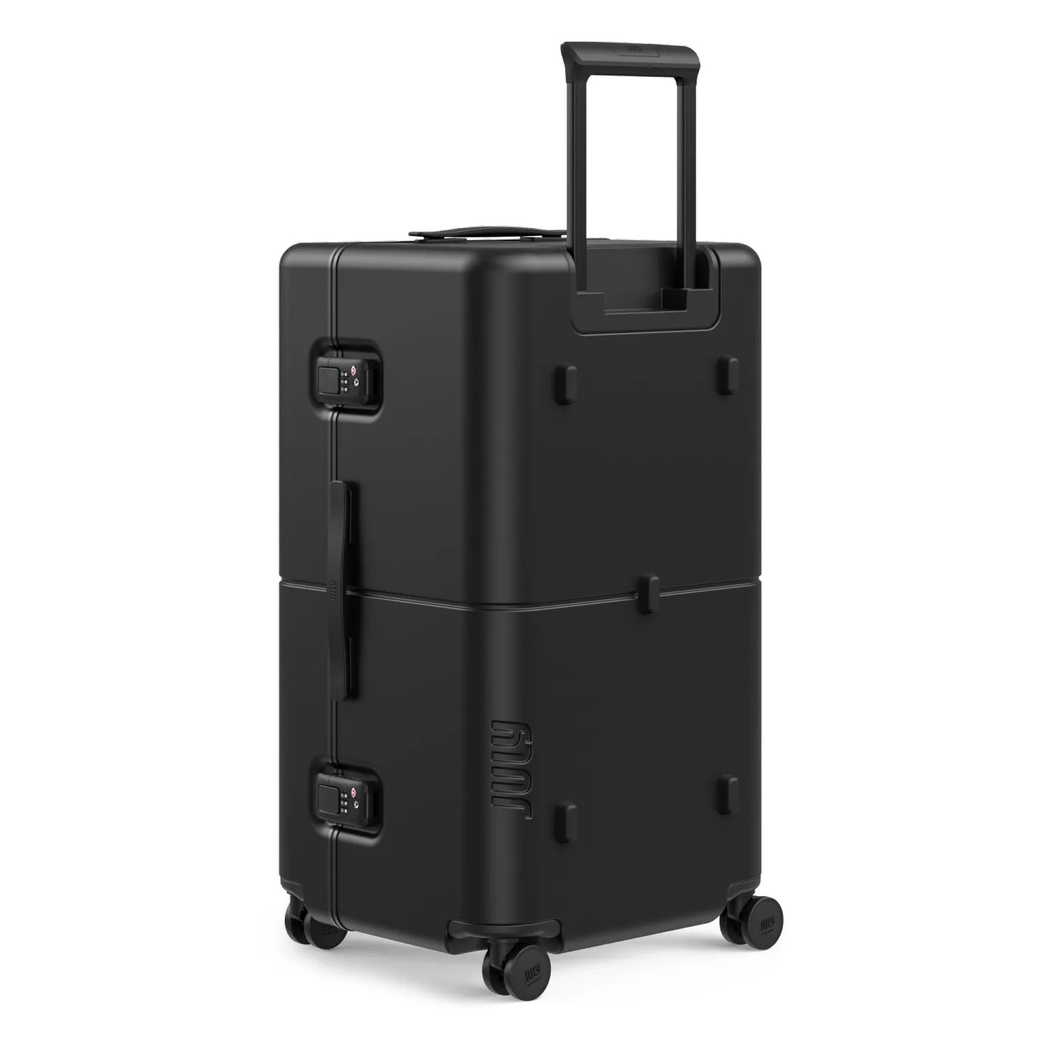 July Checked Trunk Polycarbonate Frame 28" Luggage