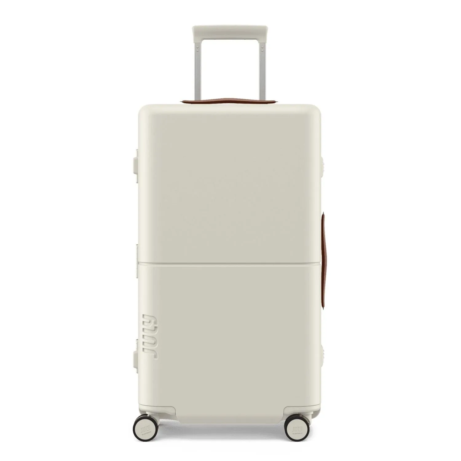 July Checked Trunk Polycarbonate Frame 28" Luggage