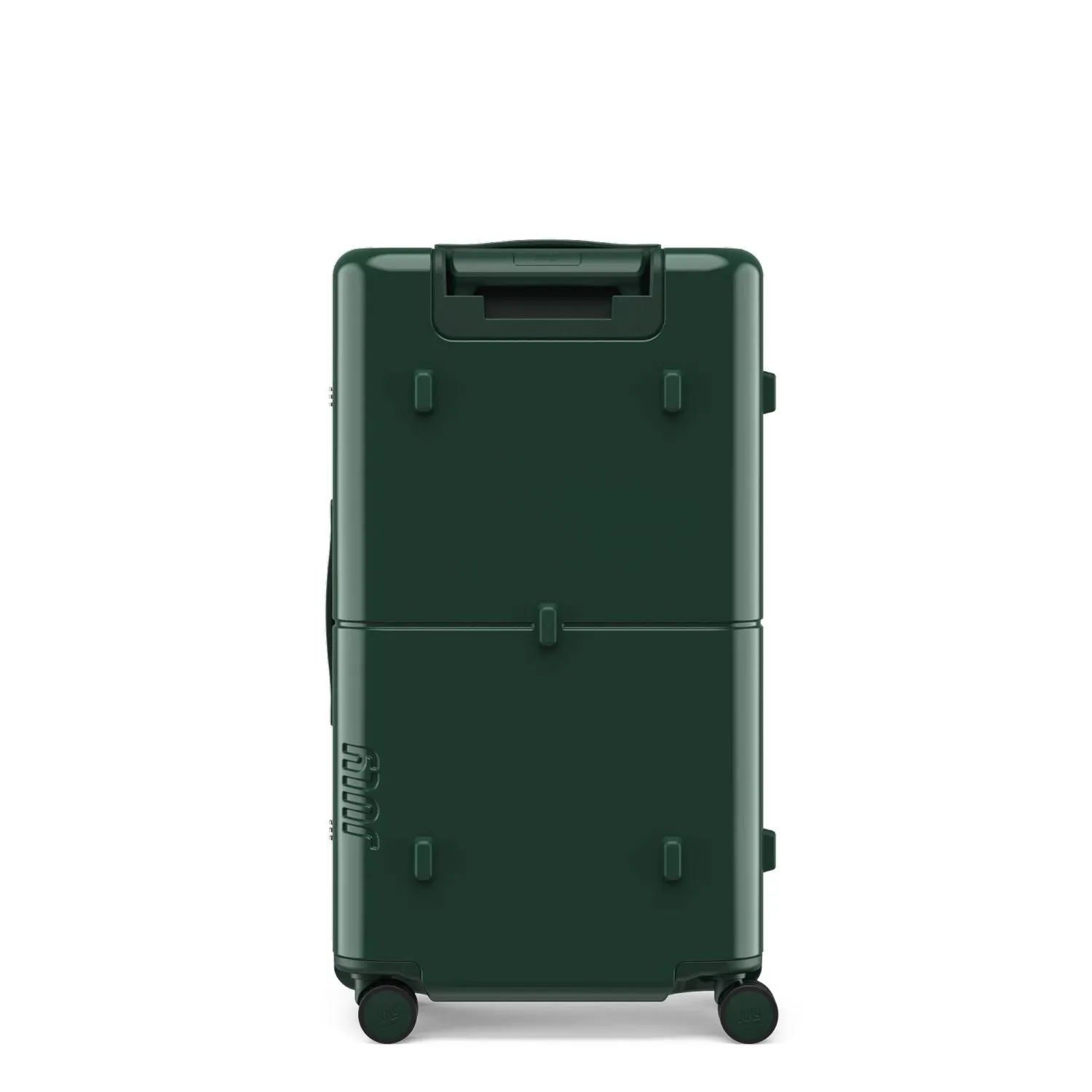 July Checked Trunk Polycarbonate Frame 28" Luggage