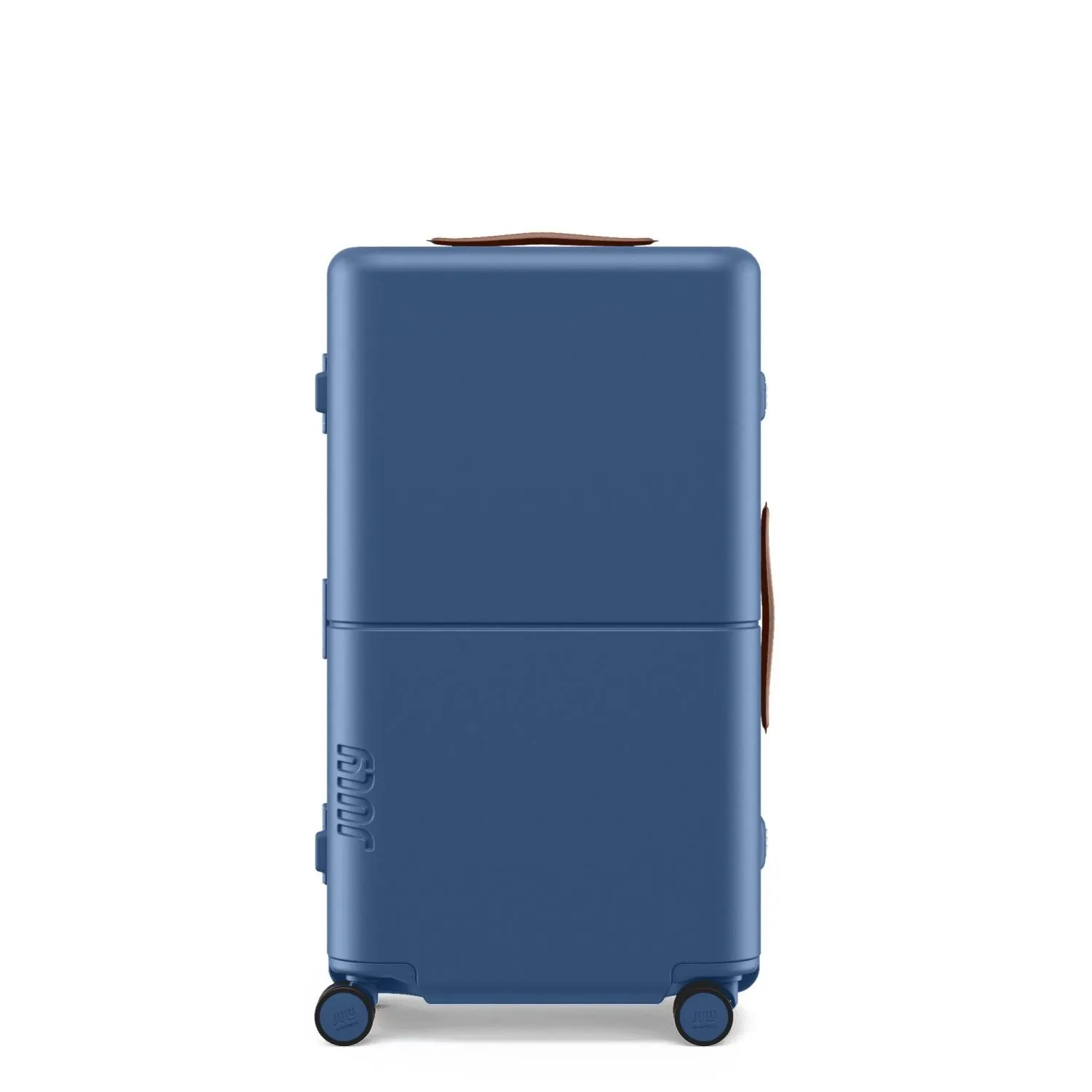 July Checked Trunk Polycarbonate Frame 28" Luggage