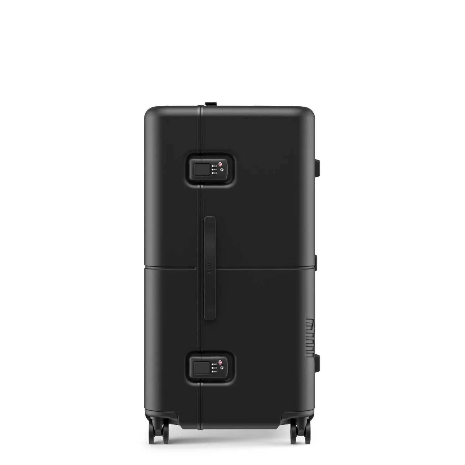 July Checked Trunk Polycarbonate Frame 28" Luggage