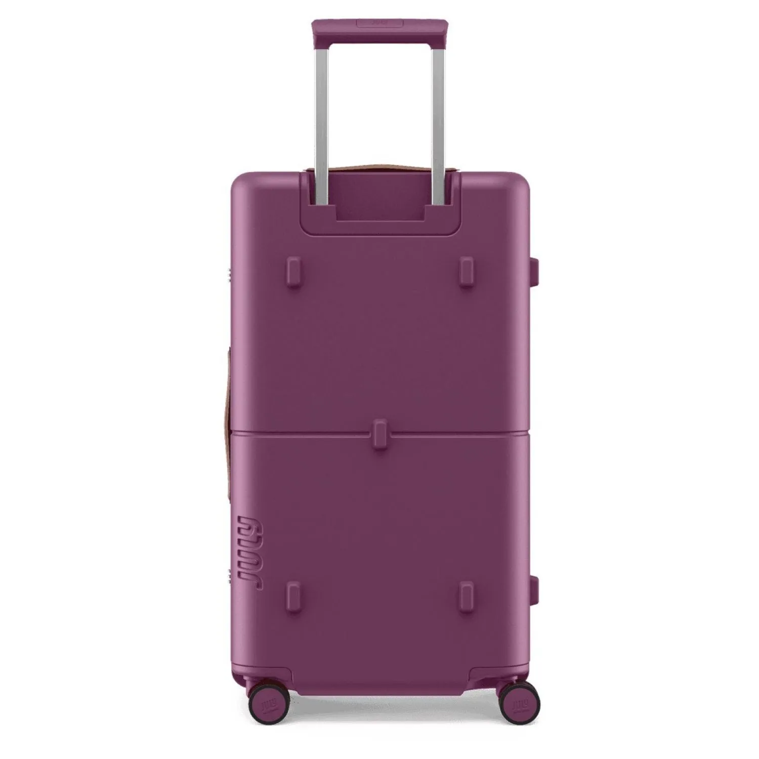 July Checked Trunk Polycarbonate Frame 28" Luggage