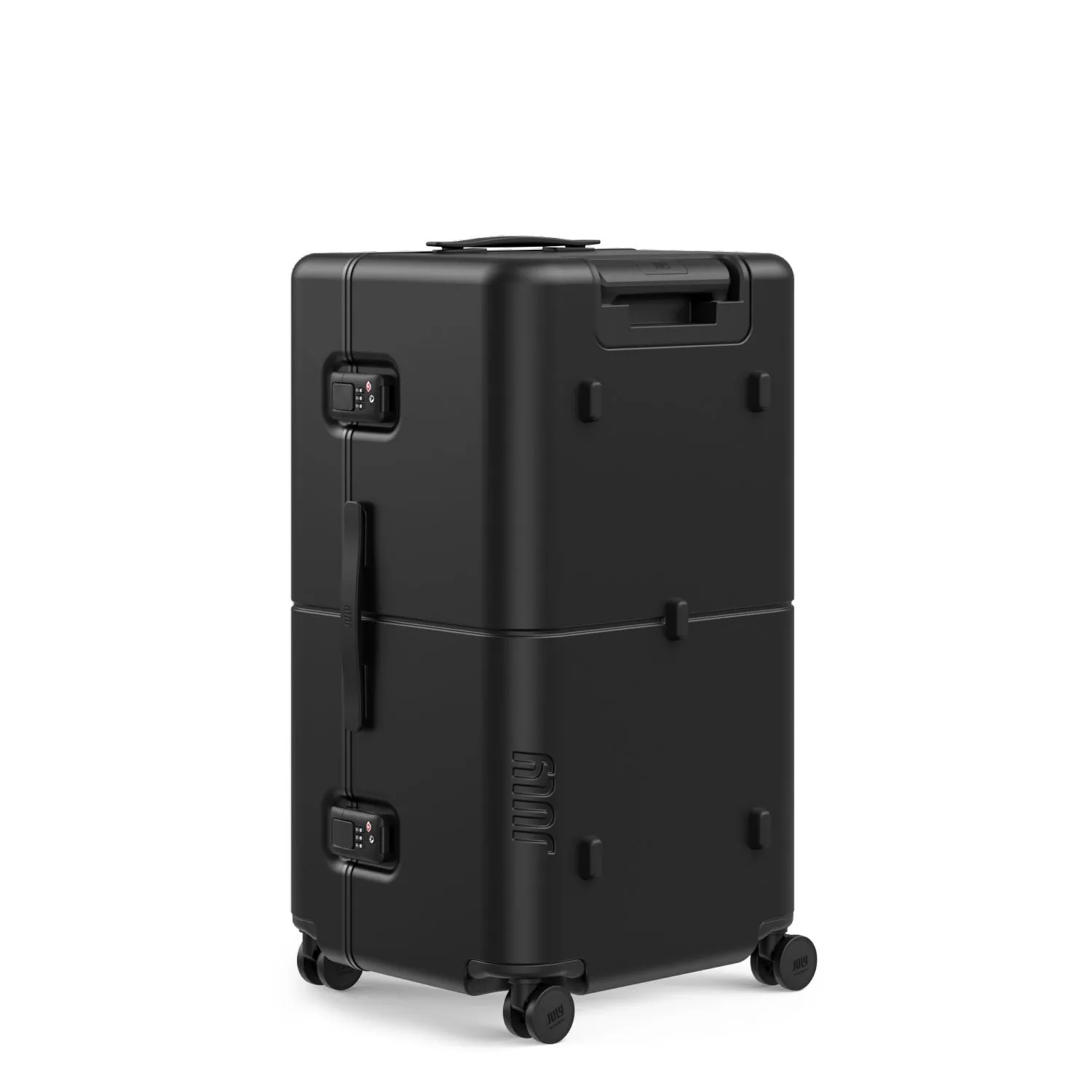 July Checked Trunk Polycarbonate Frame 28" Luggage