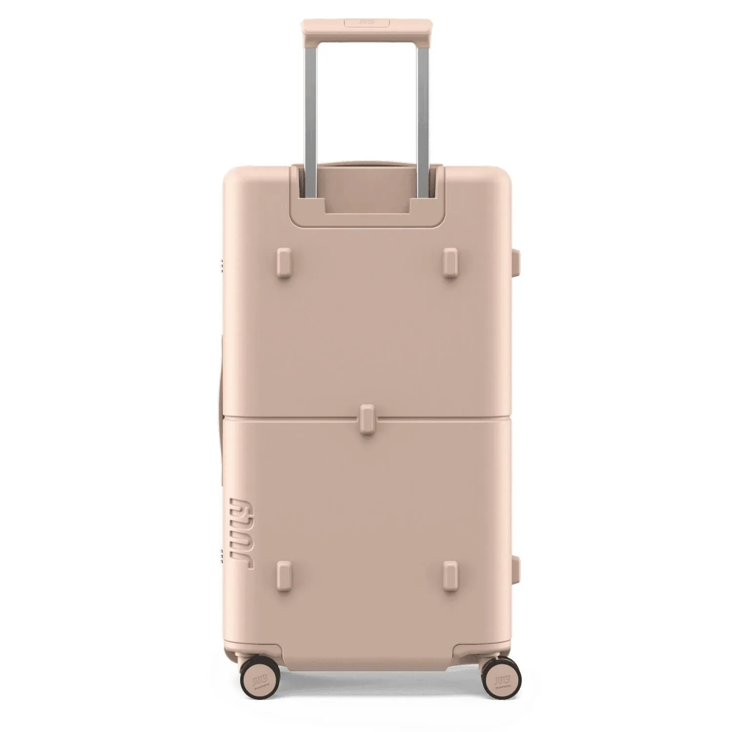 July Checked Trunk Polycarbonate Frame 28" Luggage