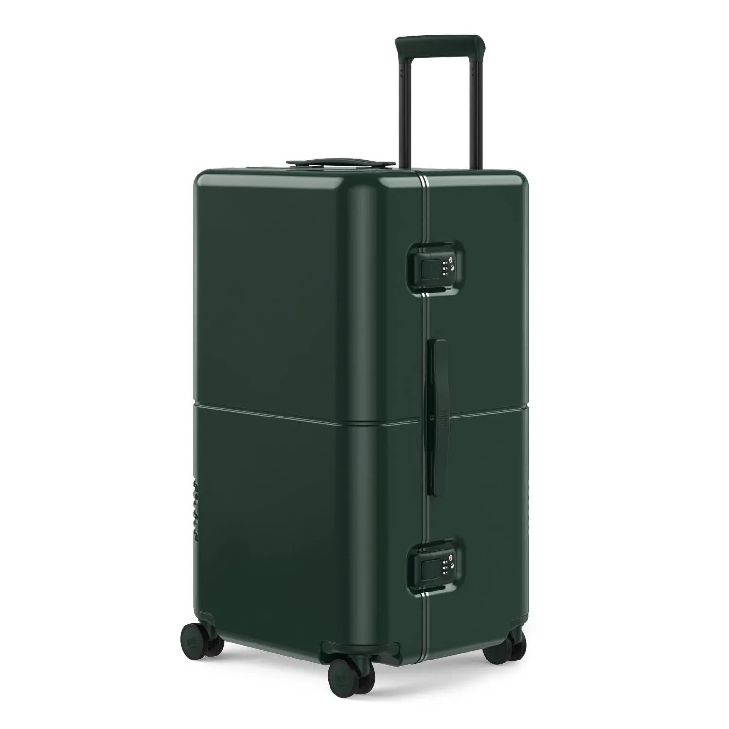 July Checked Trunk Polycarbonate Frame 28" Luggage