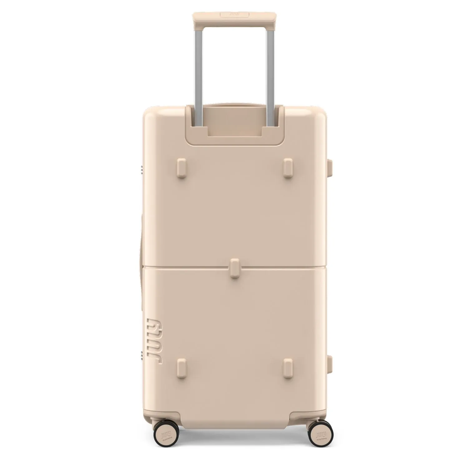 July Checked Trunk Polycarbonate Frame 28" Luggage