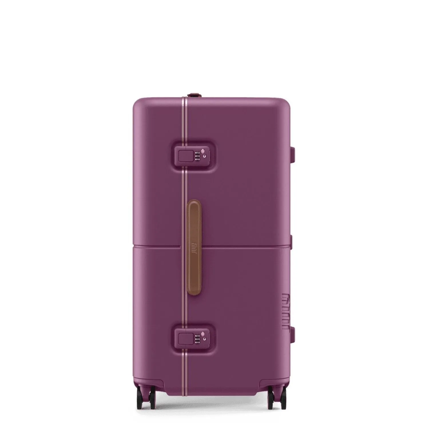 July Checked Trunk Polycarbonate Frame 28" Luggage