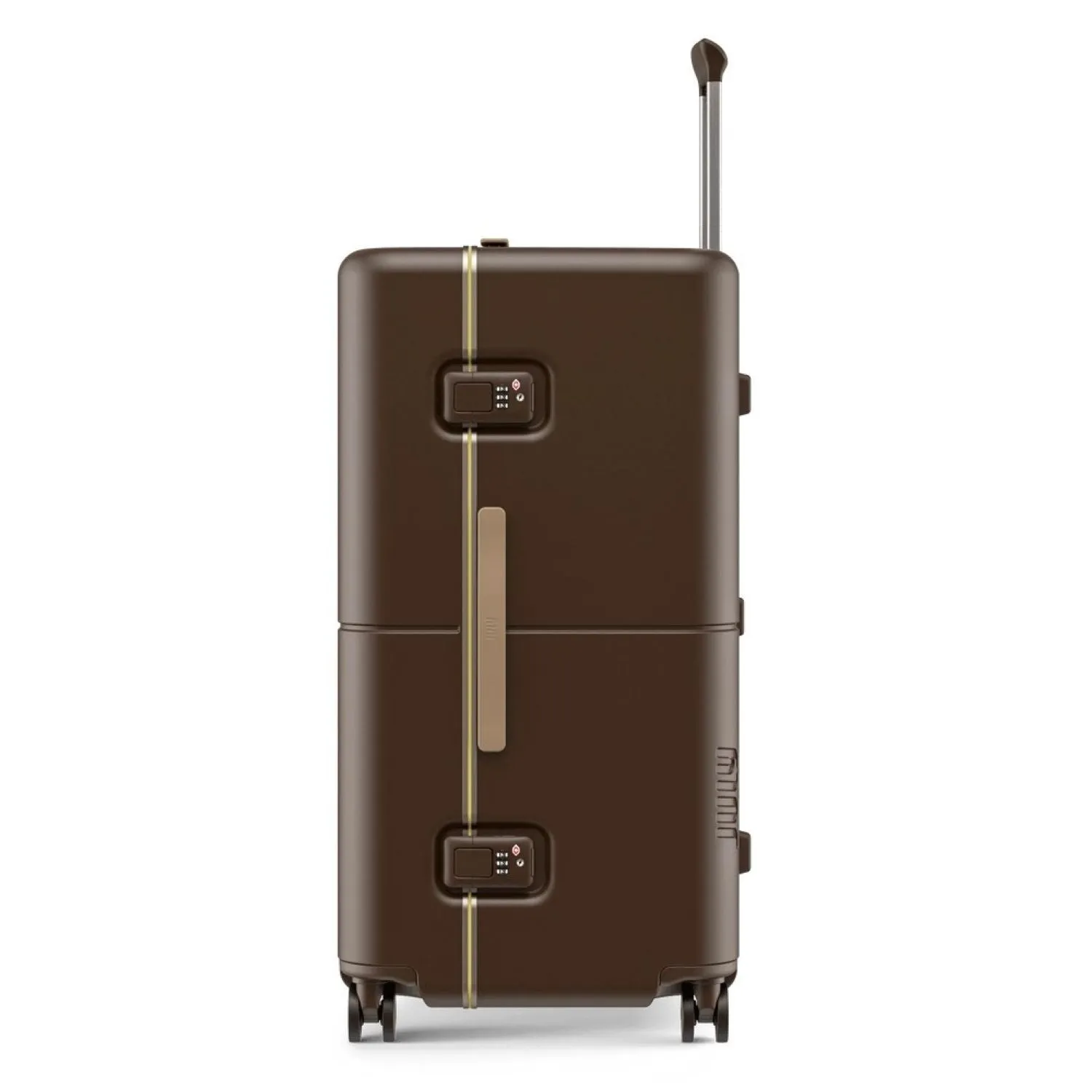 July Checked Trunk Polycarbonate Frame 28" Luggage