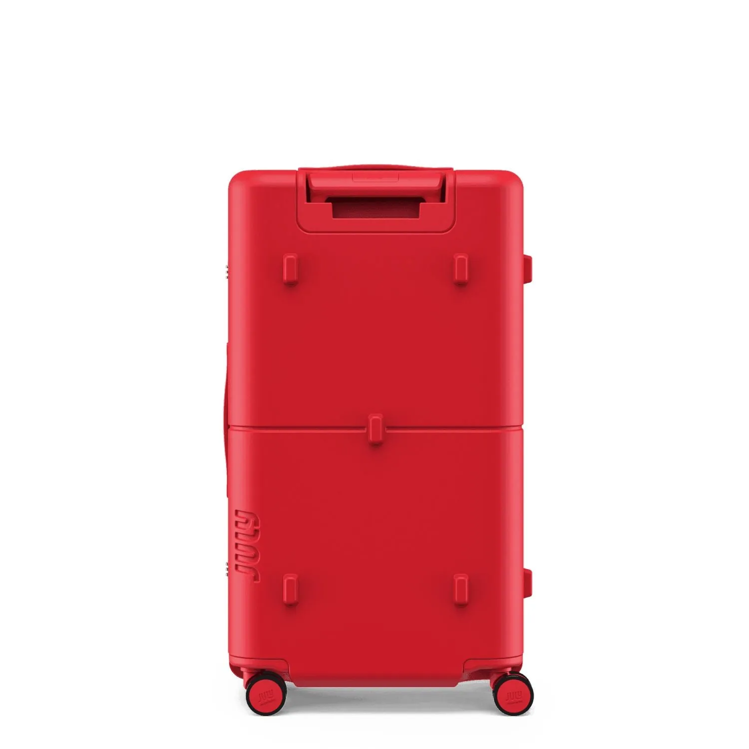 July Checked Trunk Polycarbonate Frame 28" Luggage