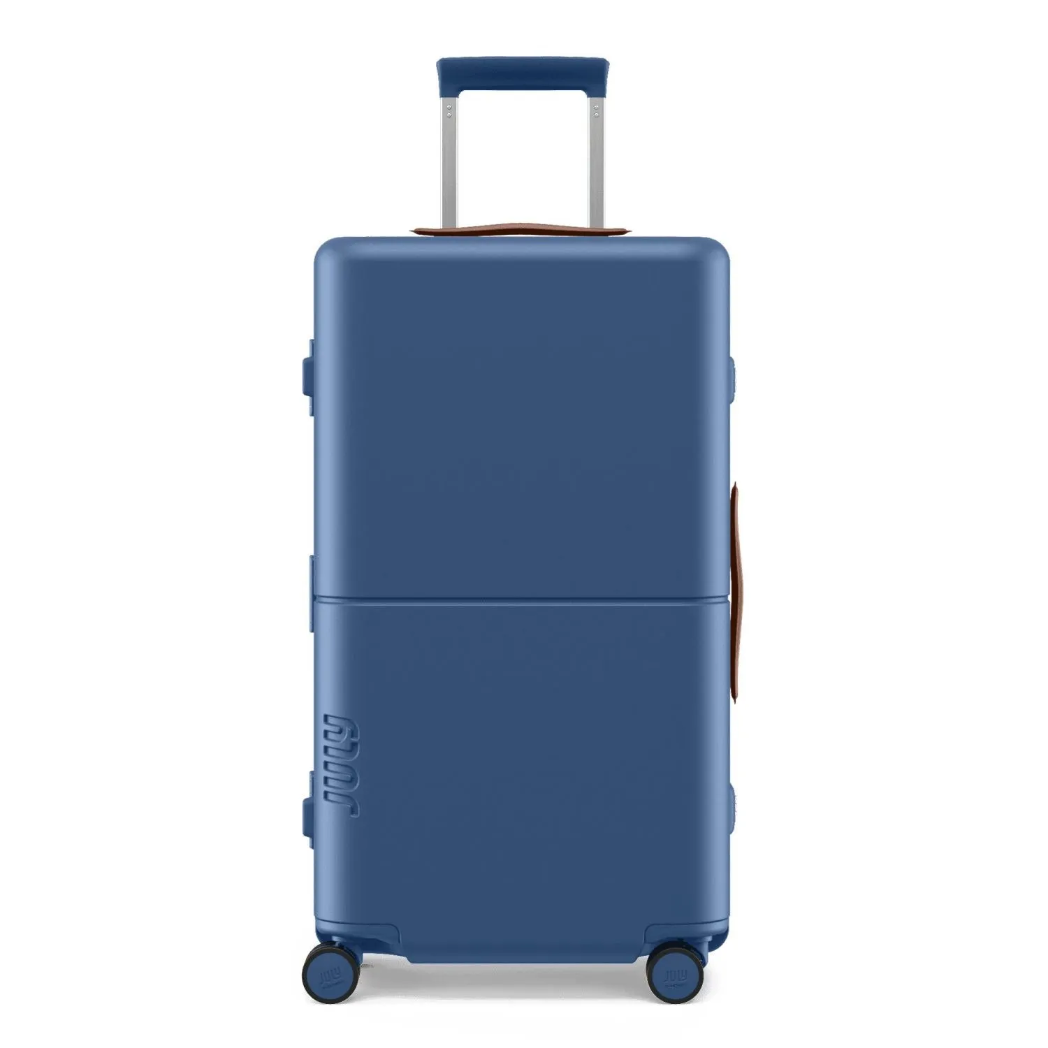 July Checked Trunk Polycarbonate Frame 28" Luggage