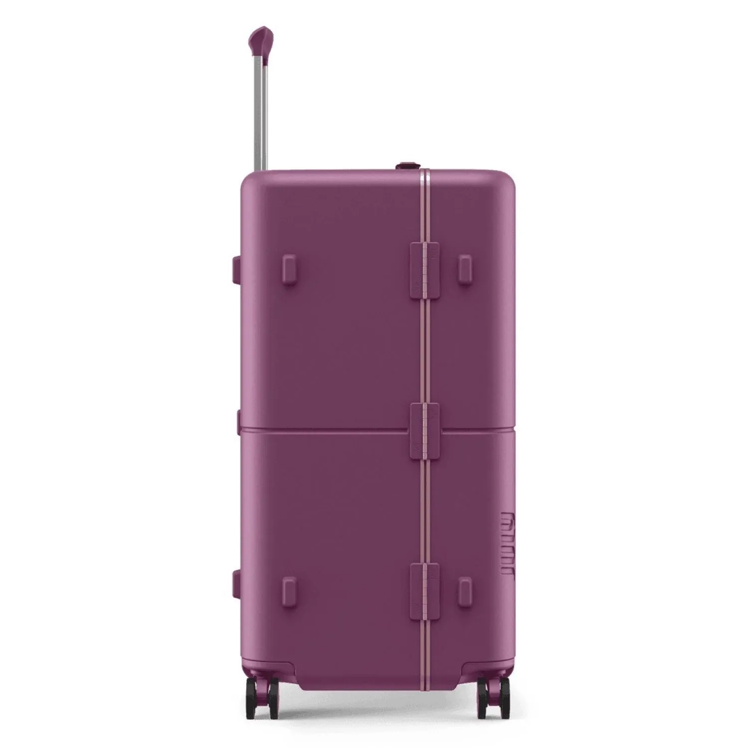 July Checked Trunk Polycarbonate Frame 28" Luggage