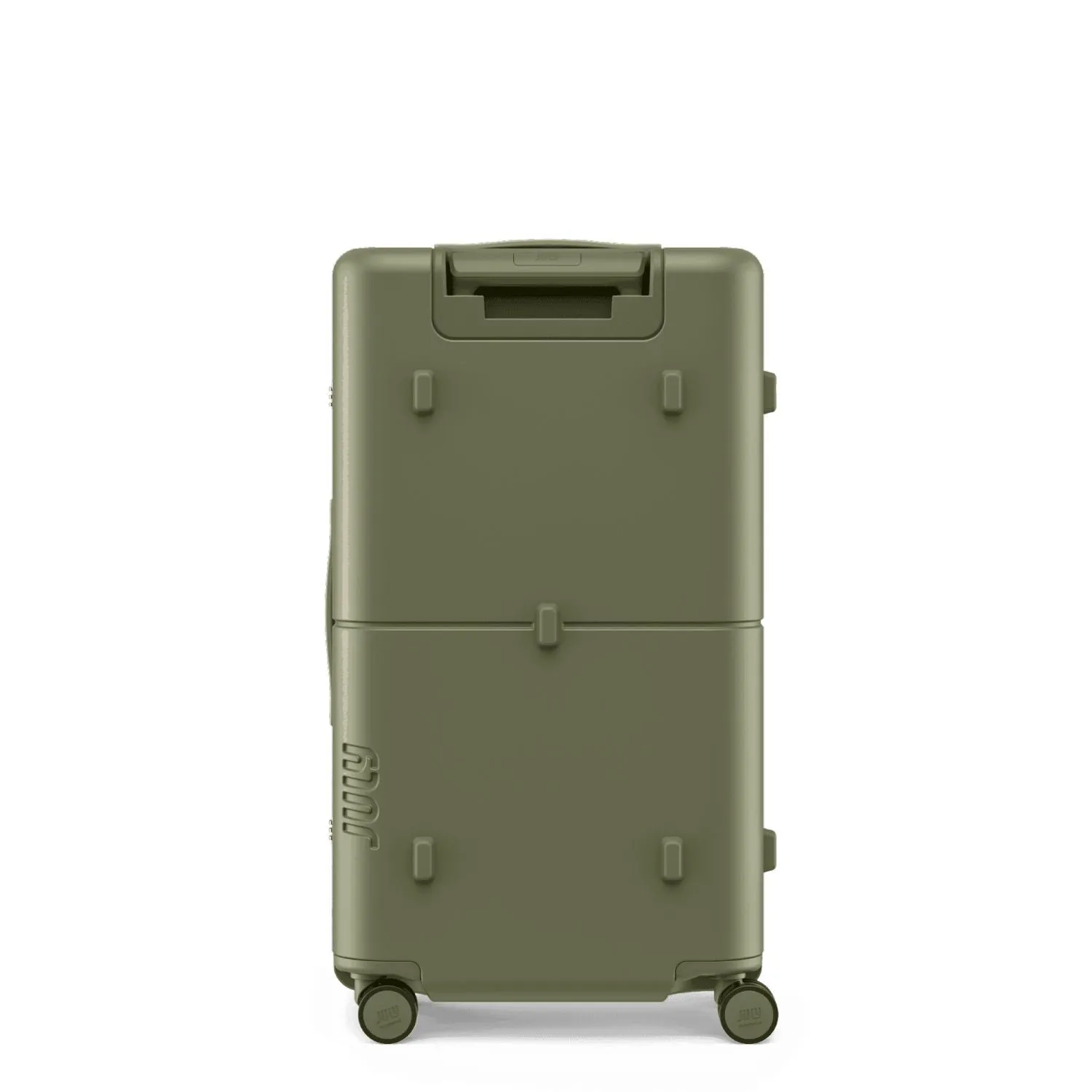 July Checked Trunk Polycarbonate Frame 28" Luggage