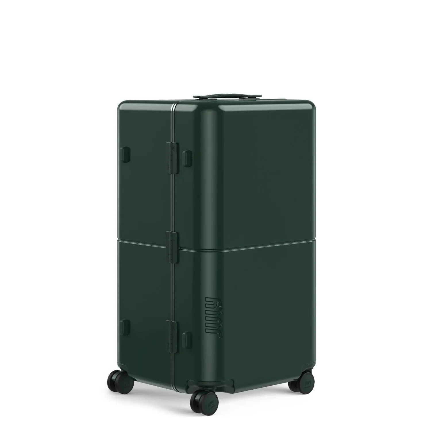 July Checked Trunk Polycarbonate Frame 28" Luggage