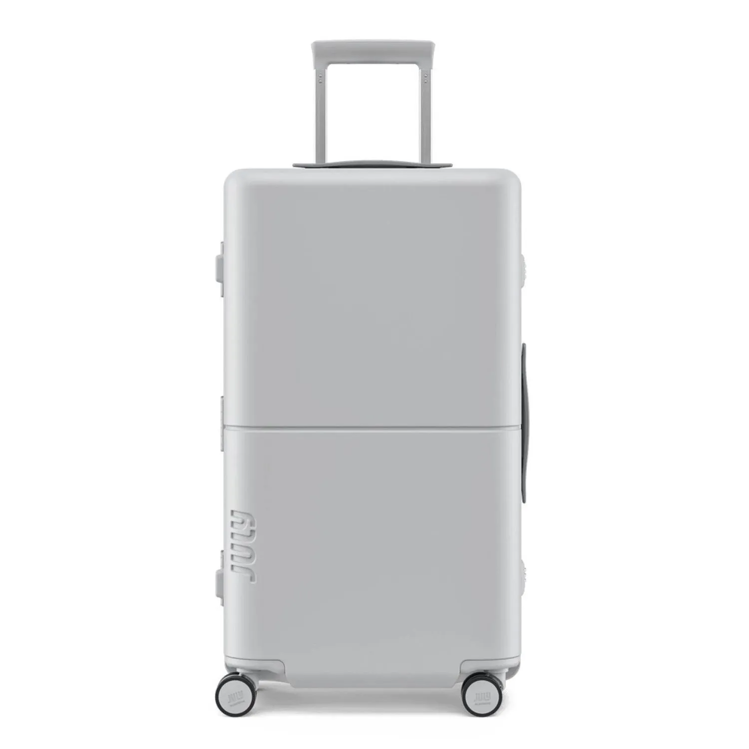 July Checked Trunk Polycarbonate Frame 28" Luggage