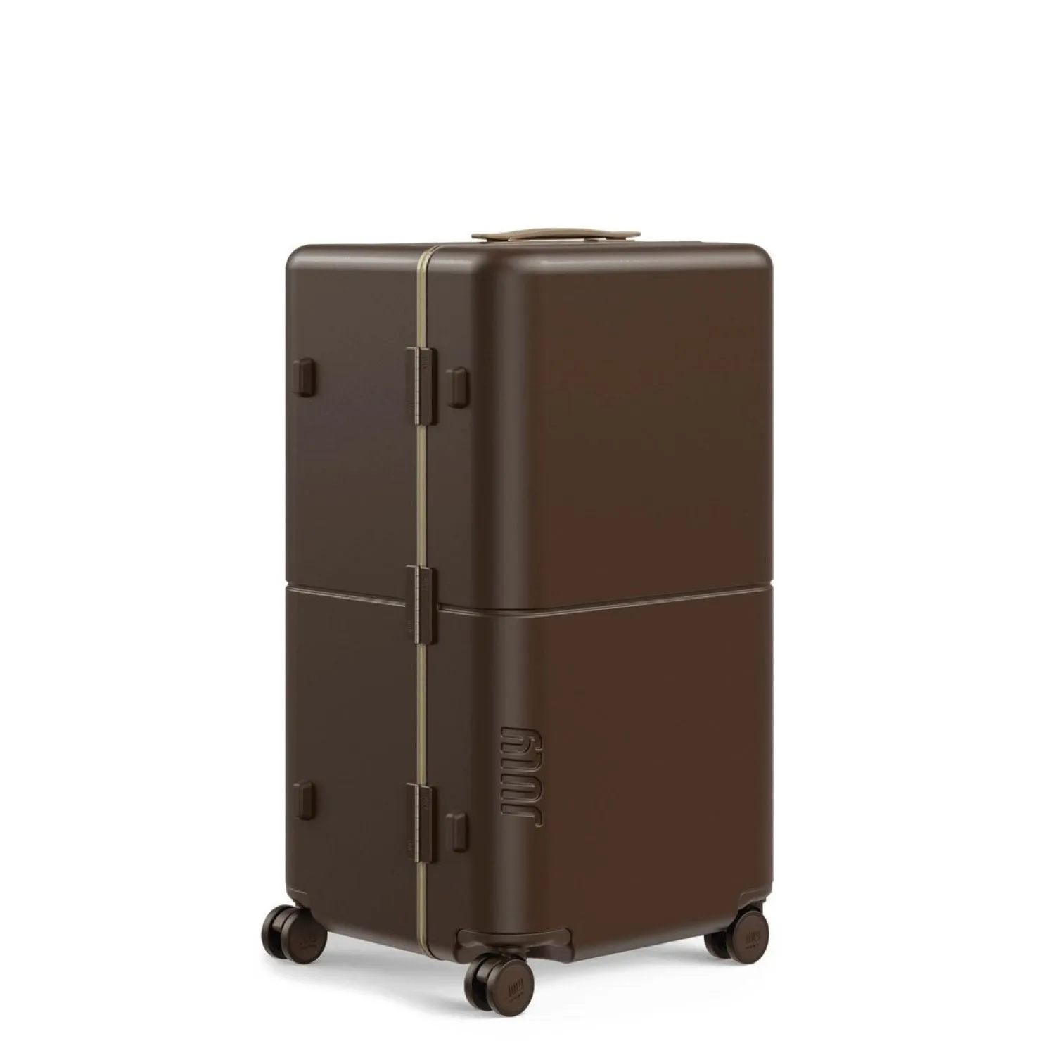 July Checked Trunk Polycarbonate Frame 28" Luggage