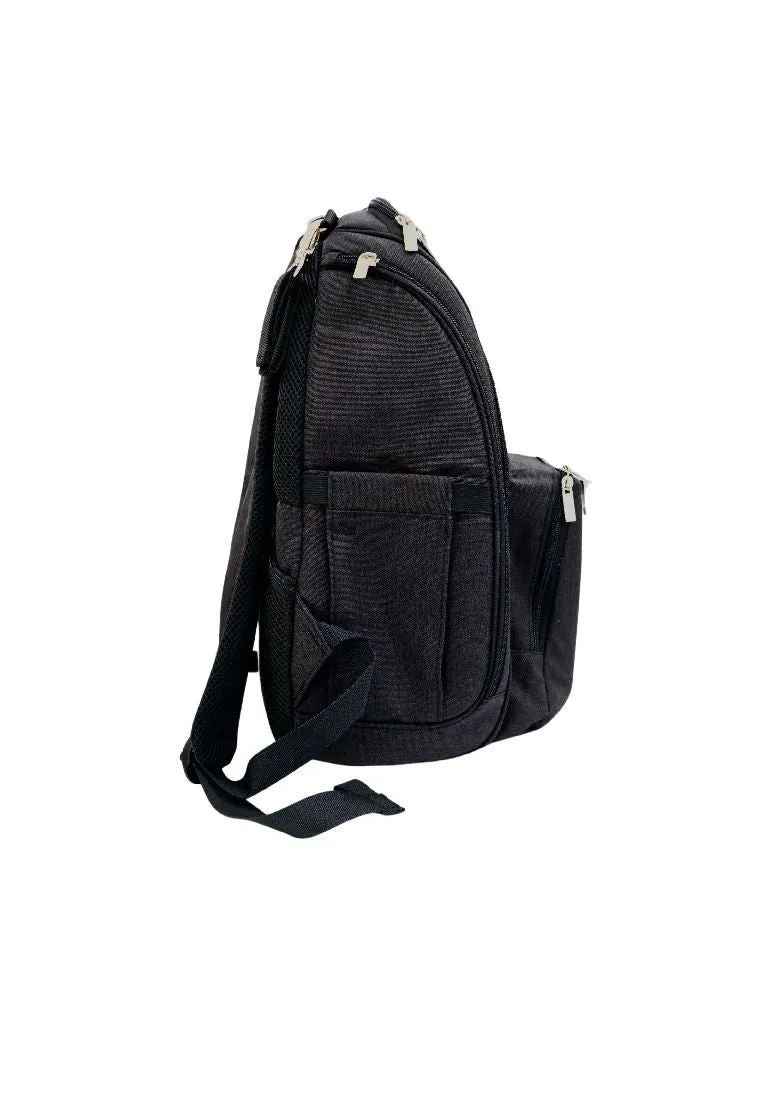 Landmark Nursery Bag Oxford Material Backpack - Black