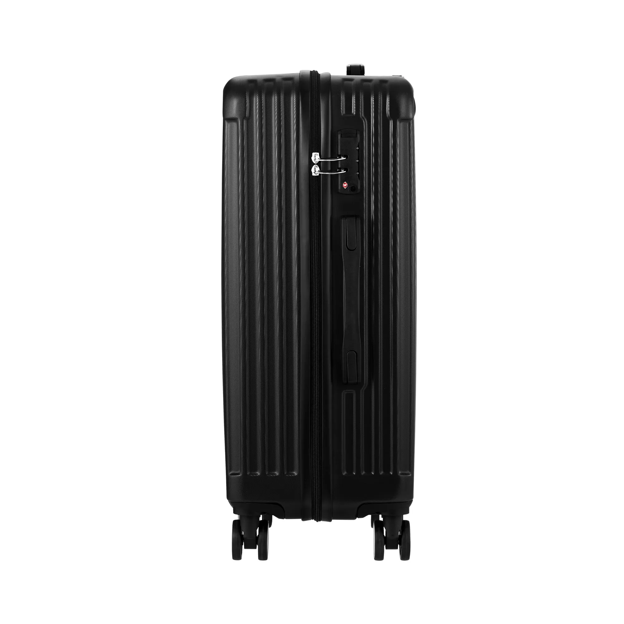 Mazam 28" Luggage Suitcase Trolley Set Travel TSA Lock Storage ABS Case Black