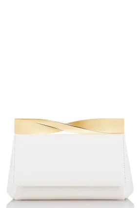 Mini Twist Clutch - Light Gold