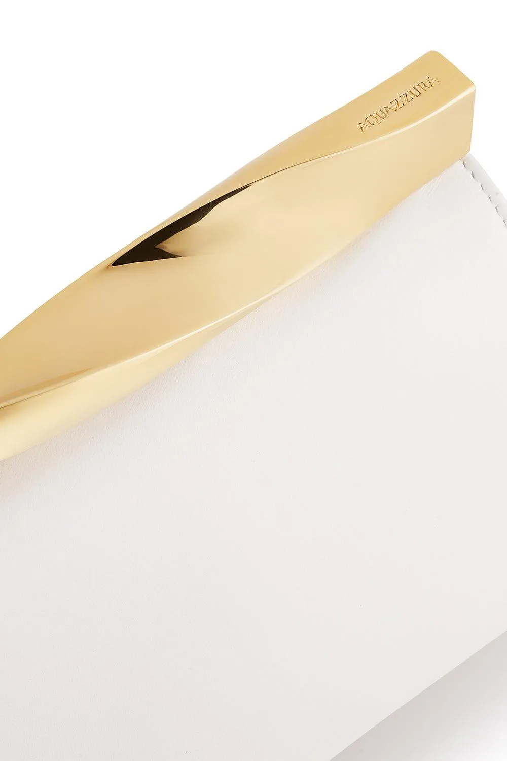 Mini Twist Clutch - Light Gold