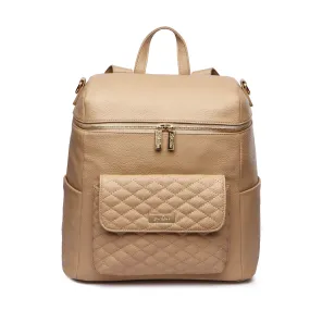 Monaco Diaper Bag | Latte Brown