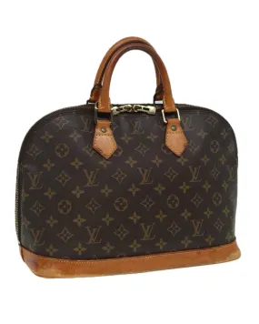 Monogram Canvas Alma Hand Bag