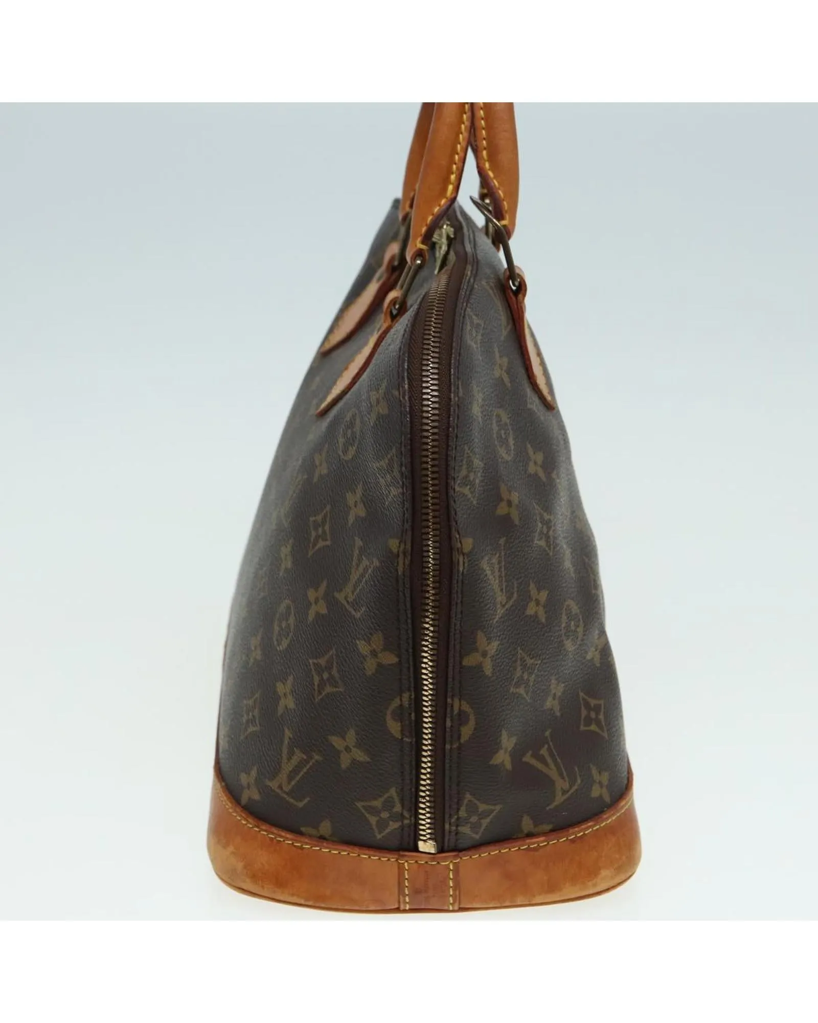 Monogram Canvas Alma Hand Bag