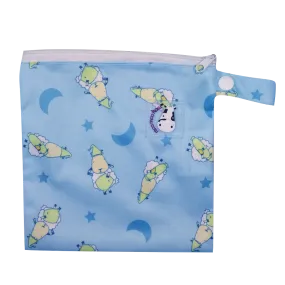 Moo Moo Kow Wet Bag XS - BaaBaaSheepz Blue