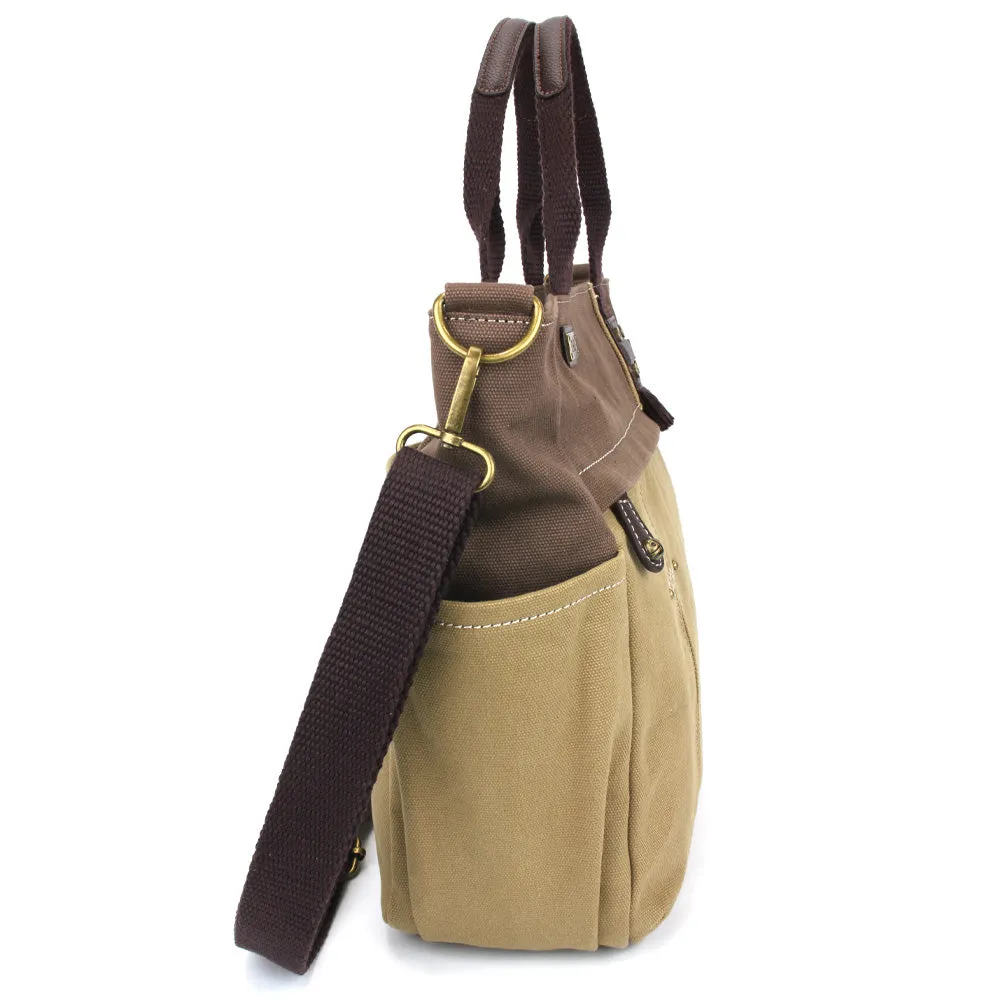 Multi Pocket Tote - Olive