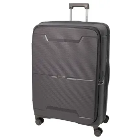 Pierre Cardin Hard Shell Suitcase Medium 69cm - Graphite