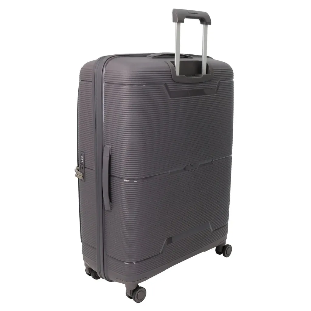 Pierre Cardin Hard Shell Suitcase Medium 69cm - Graphite