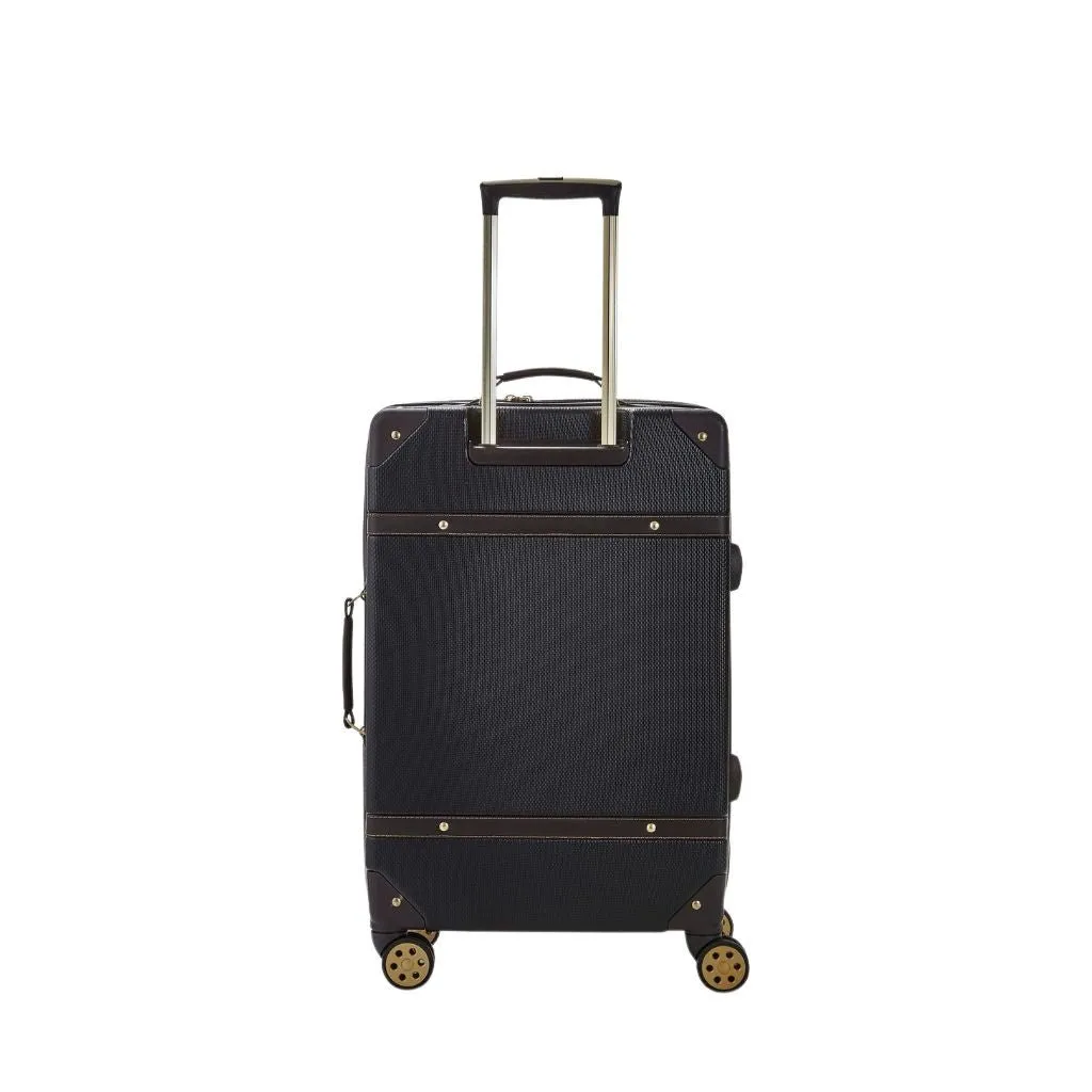 Rock Vintage 67cm Medium Hardsided Luggage - Black