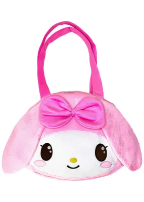 Sanrio My Melody Big Face Plush Tote