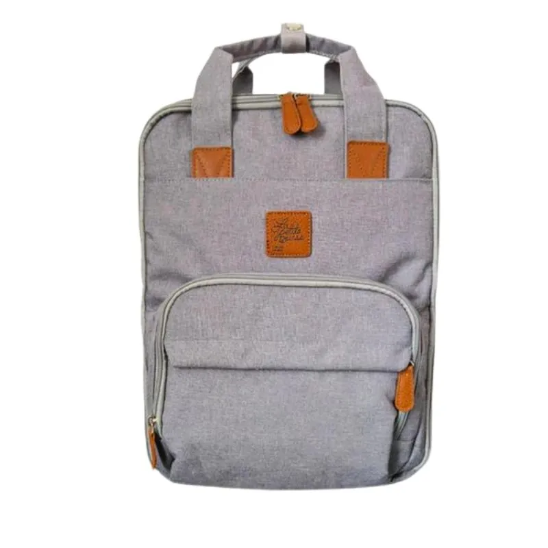 Signature Diaper Bag - Grey