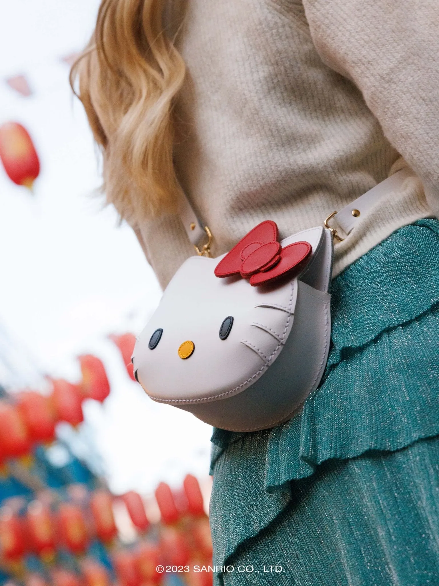 The Mini Hello Kitty Face Bag