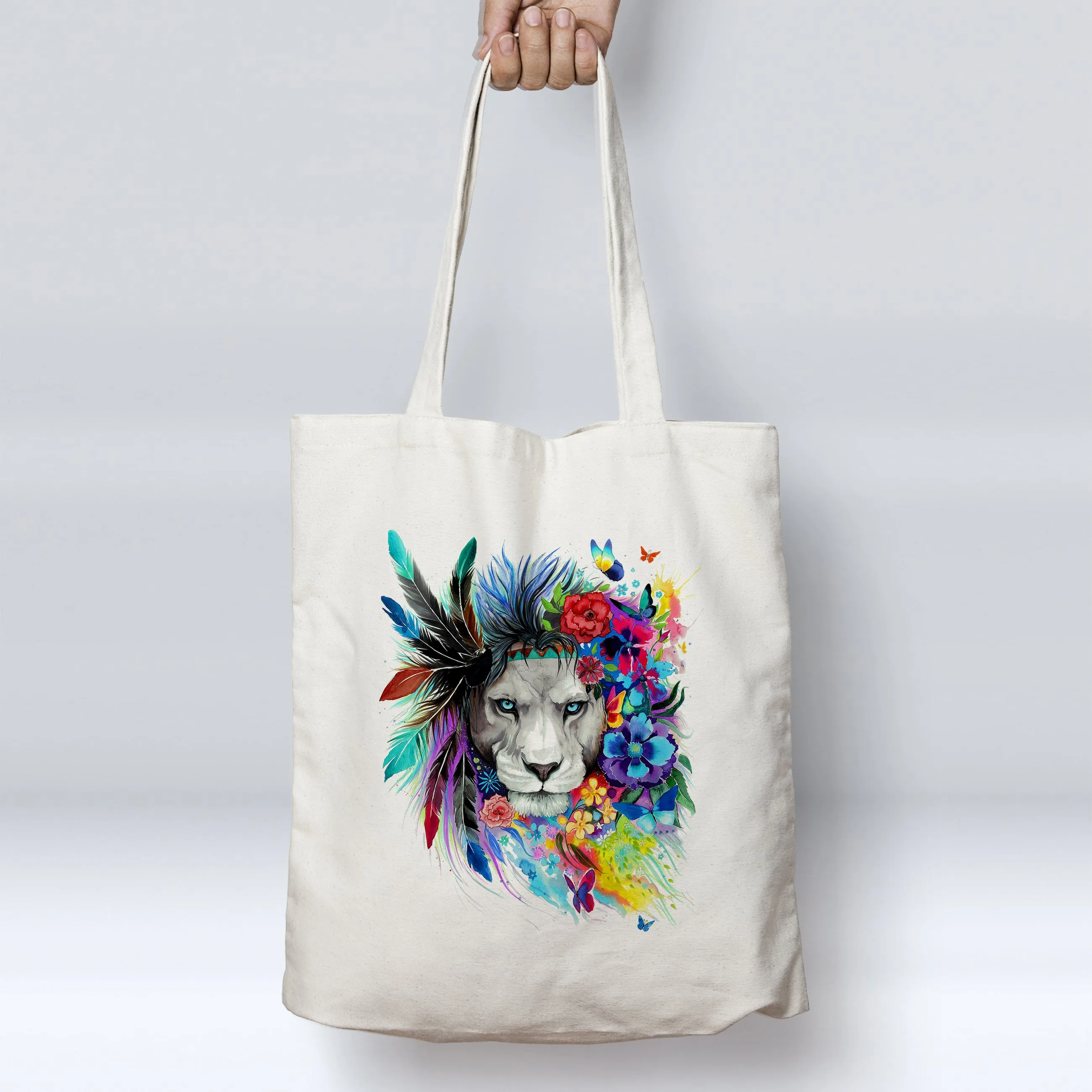 The Original Lion Vibes Beach Tote