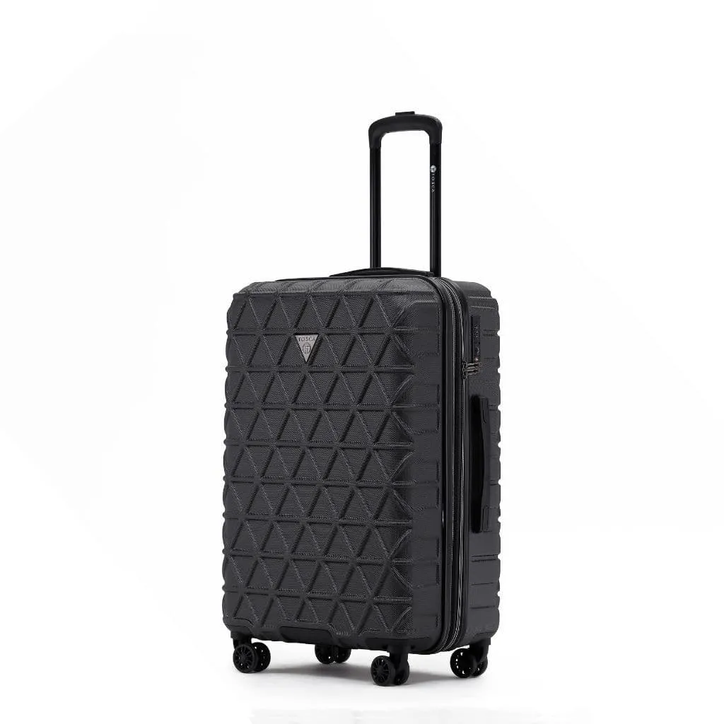 Tosca Triton Medium 64cm Hardsided Spinner Expander Luggage Rose Gold