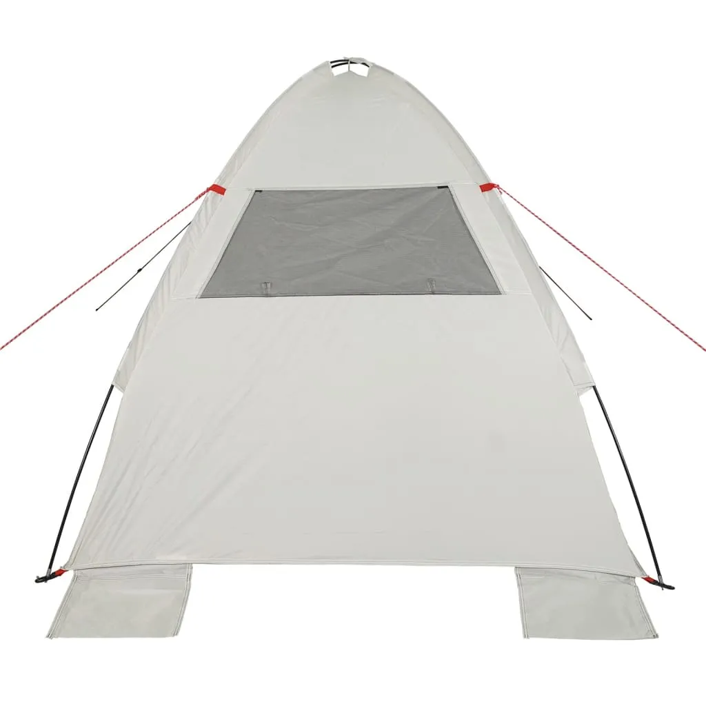 vidaXL Beach Tent Grey Waterproof