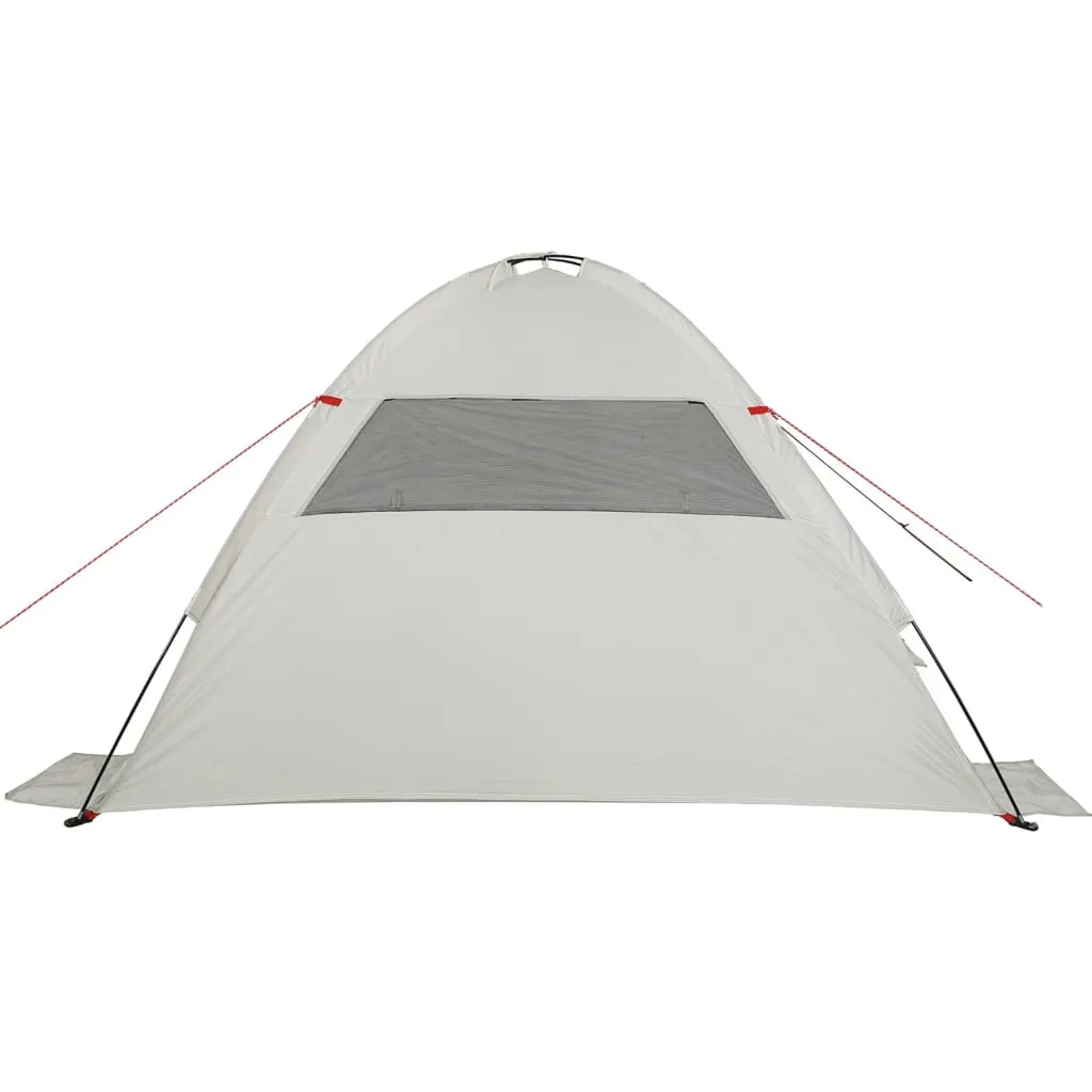 vidaXL Beach Tent Grey Waterproof