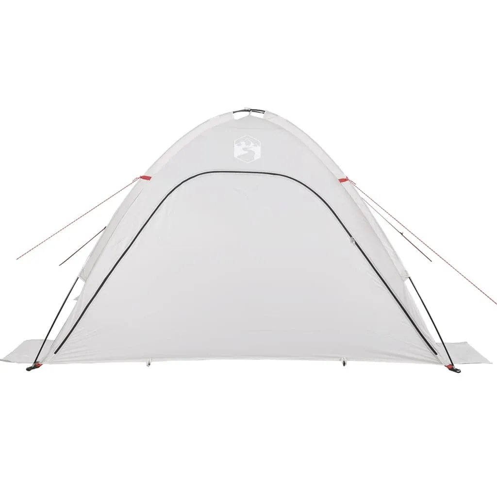 vidaXL Beach Tent Grey Waterproof